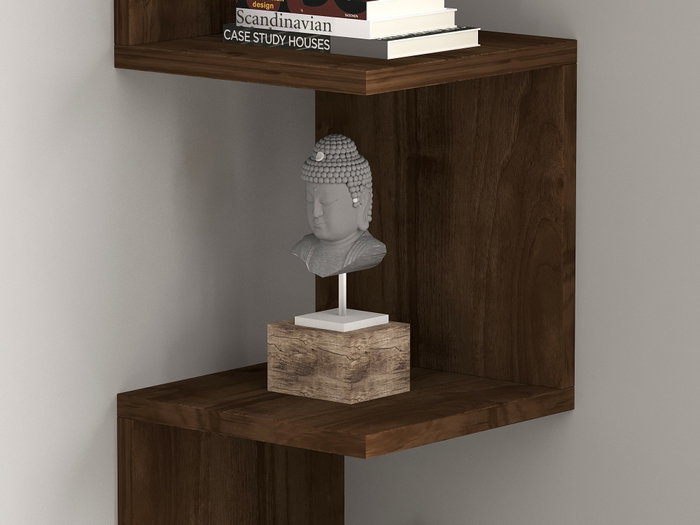 Hanah Home Zikzak - Walnut
